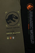 Jurassic World 2 Pack Trackpants Black And Green (1)