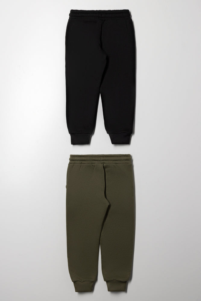 Jurassic World 2 Pack Trackpants Black And Green (2)