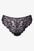 3 Pack Lace Thong Black, Pink And Natural (1)