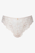 3 Pack Lace Thong Black, Pink And Natural (2)