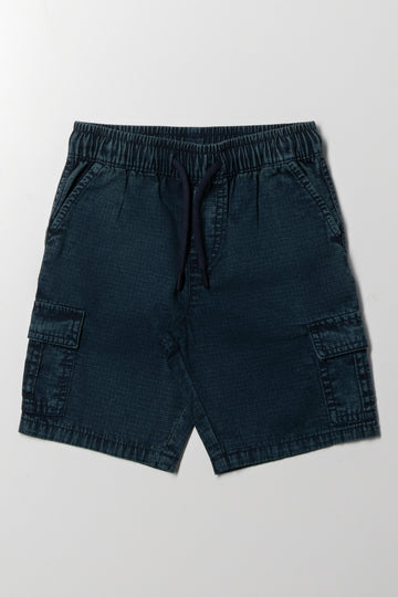 Cargo Pull On Shorts Navy