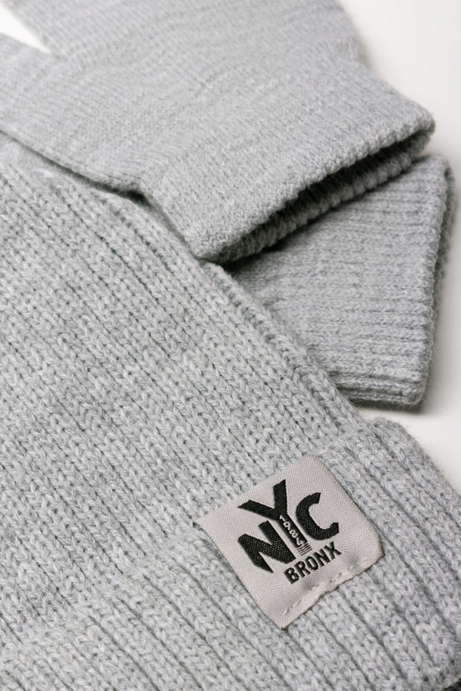 2 Piece Beanie Set Grey