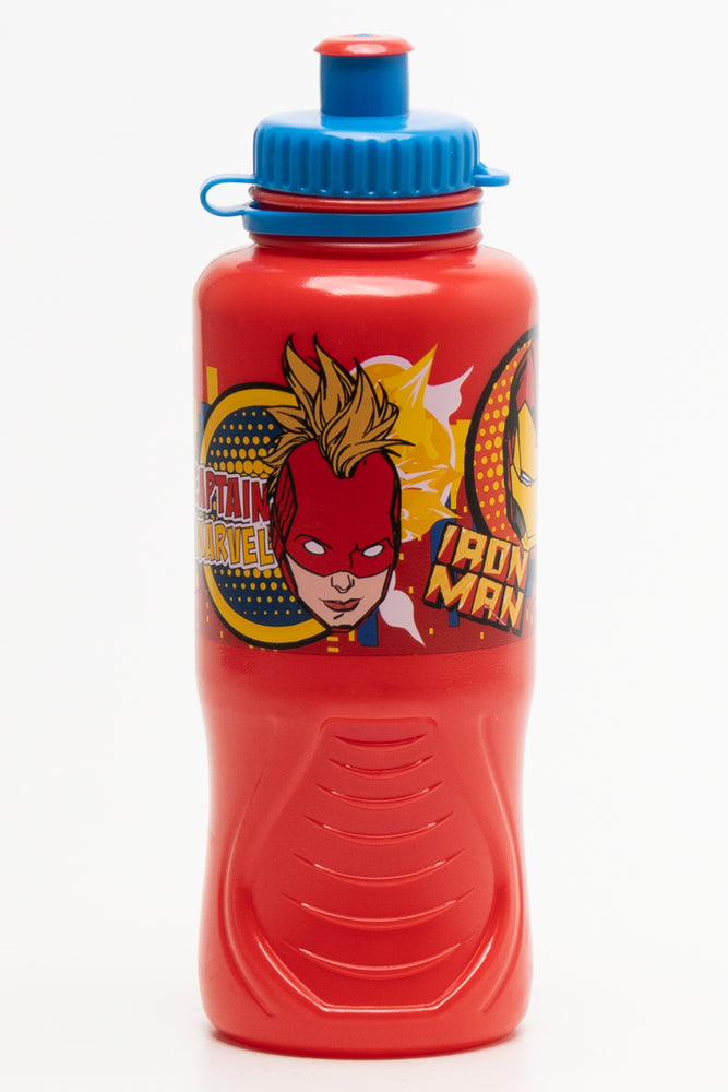 Avengers Sports Bottle 400ml Red