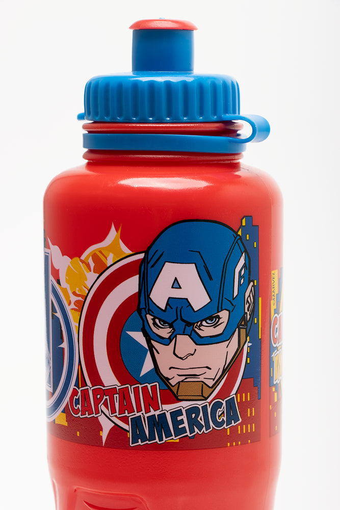 Avengers Sports Bottle 400ml Red