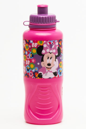 Minnie Mouse Sports Bottle 400ml Pink