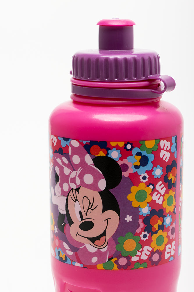 Minnie Mouse Sports Bottle 400ml Pink