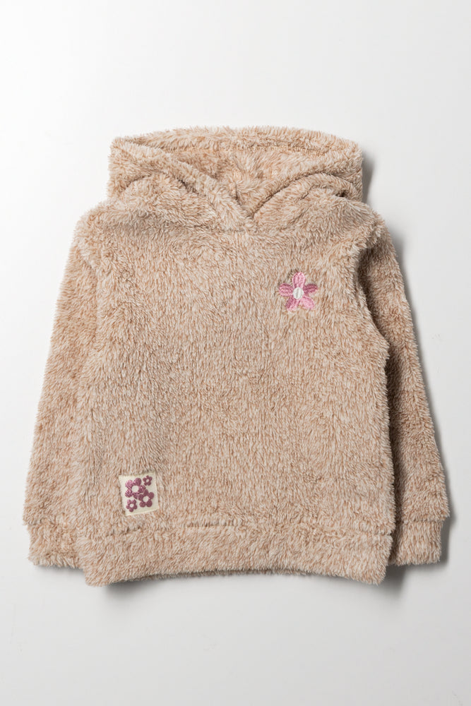 Sherpa Hoodie Natural