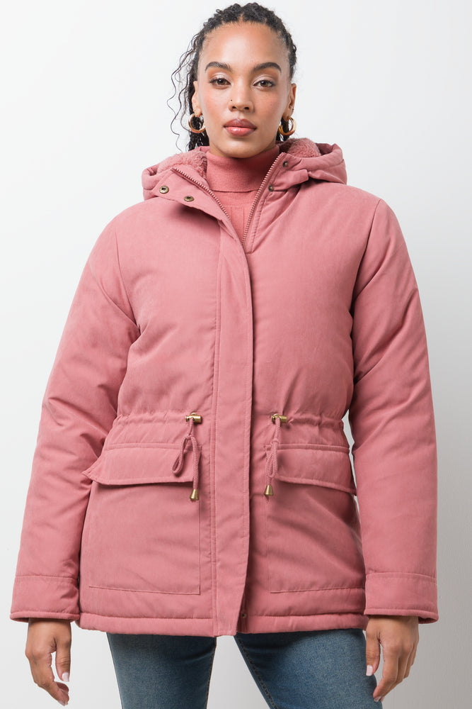 Parka Jacket Pink