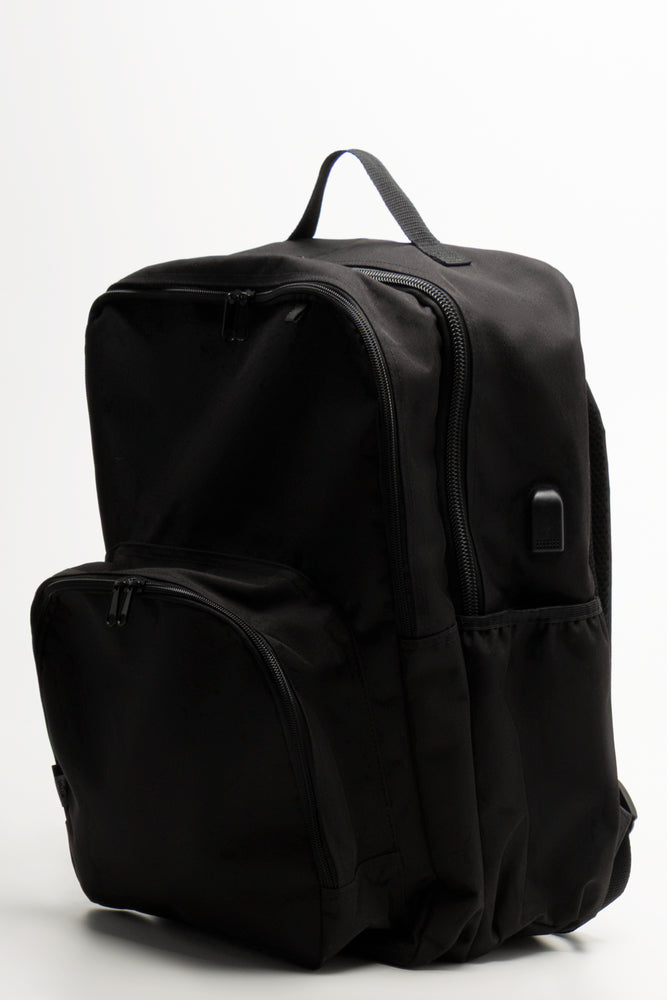 Jumbo Laptop USB Bag Black (1)