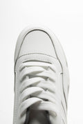 Lace Up Trainers White (4)
