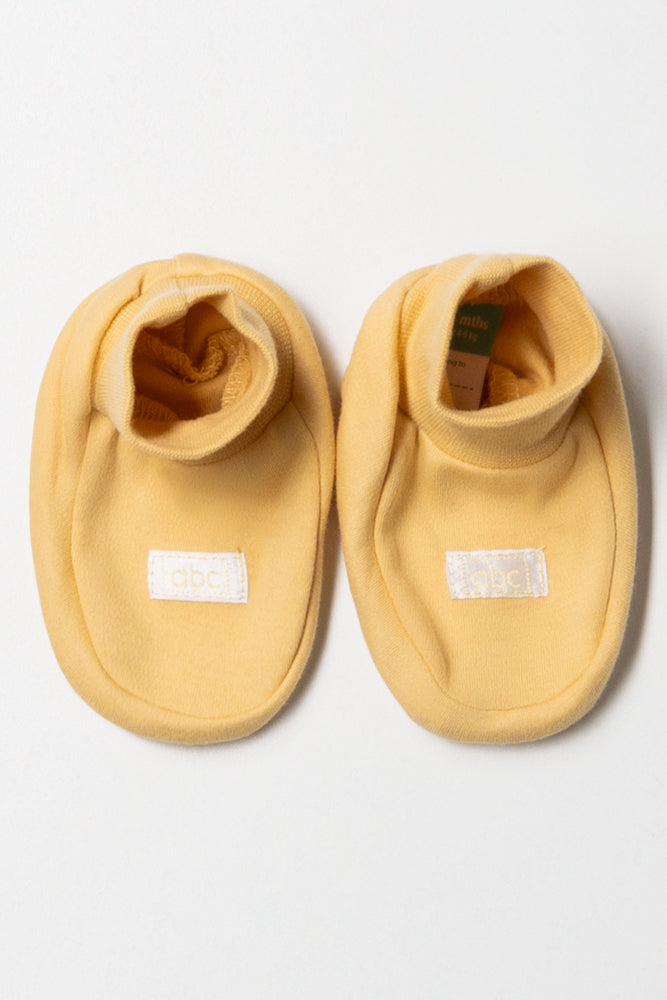 Booties Yellow