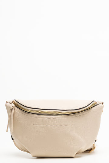 Crossbody Moon Bag Cream