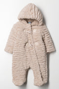 Fur Babygrow With Toggles Natural