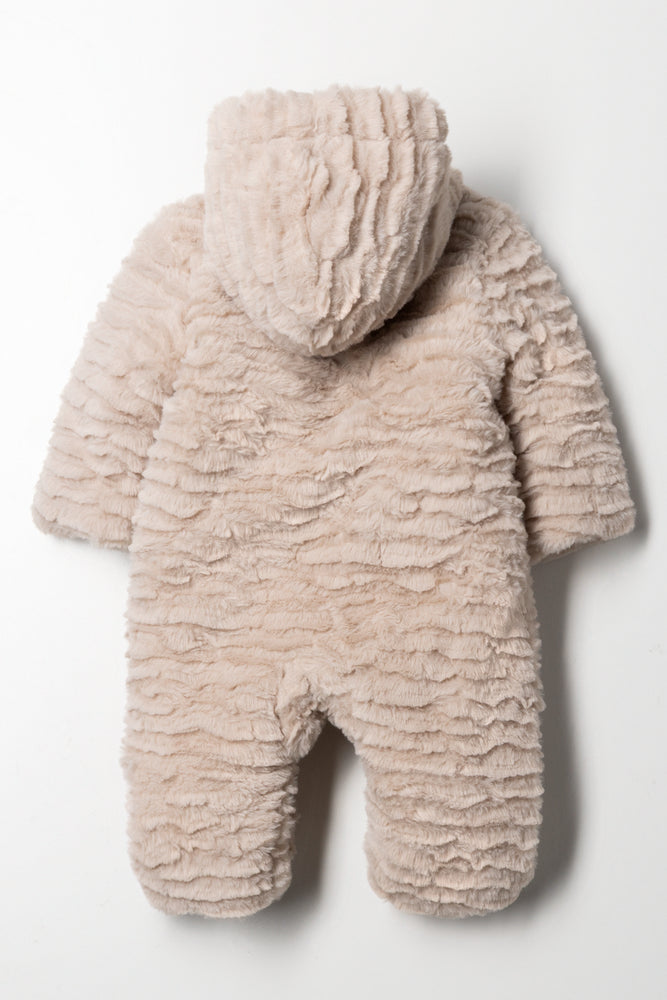 Fur Babygrow With Toggles Natural (3)