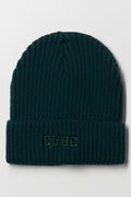 Embroidered Beanie Green