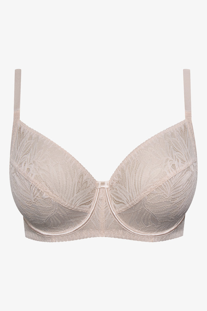Plus Size 2 Pack Lace Non Padded Underwire Bras Burgundy And Natural