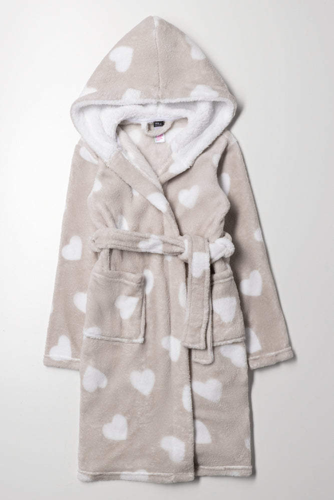 Heart Gown Light Grey
