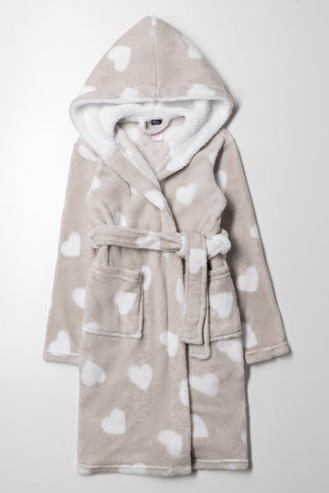 Heart Gown Light Grey