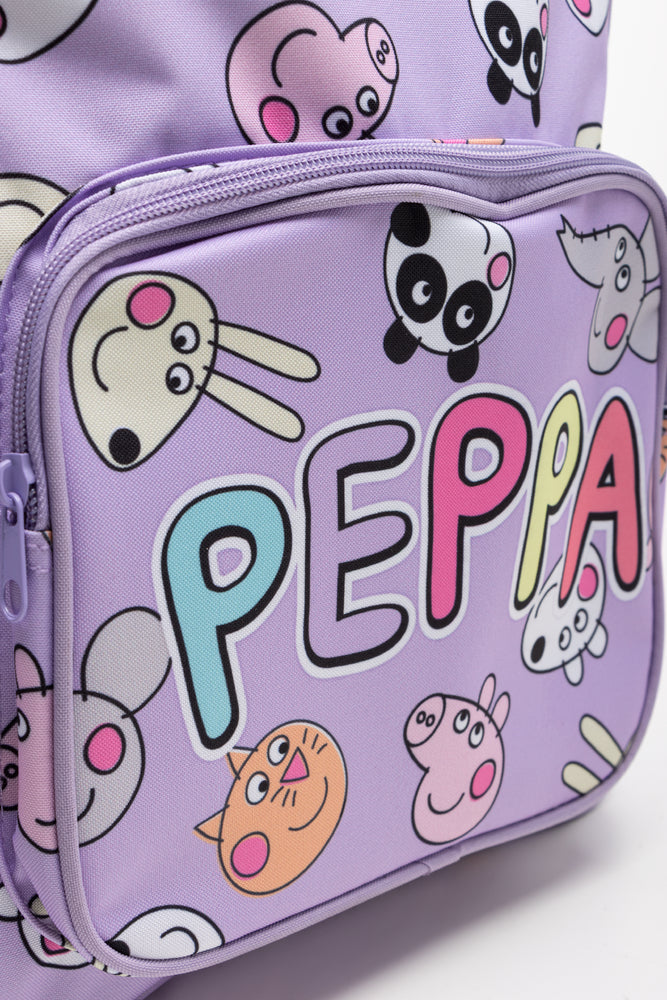 Peppa Pig Backpack Purple (3)