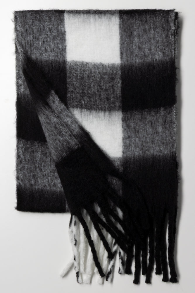 Blanket Scarf Black