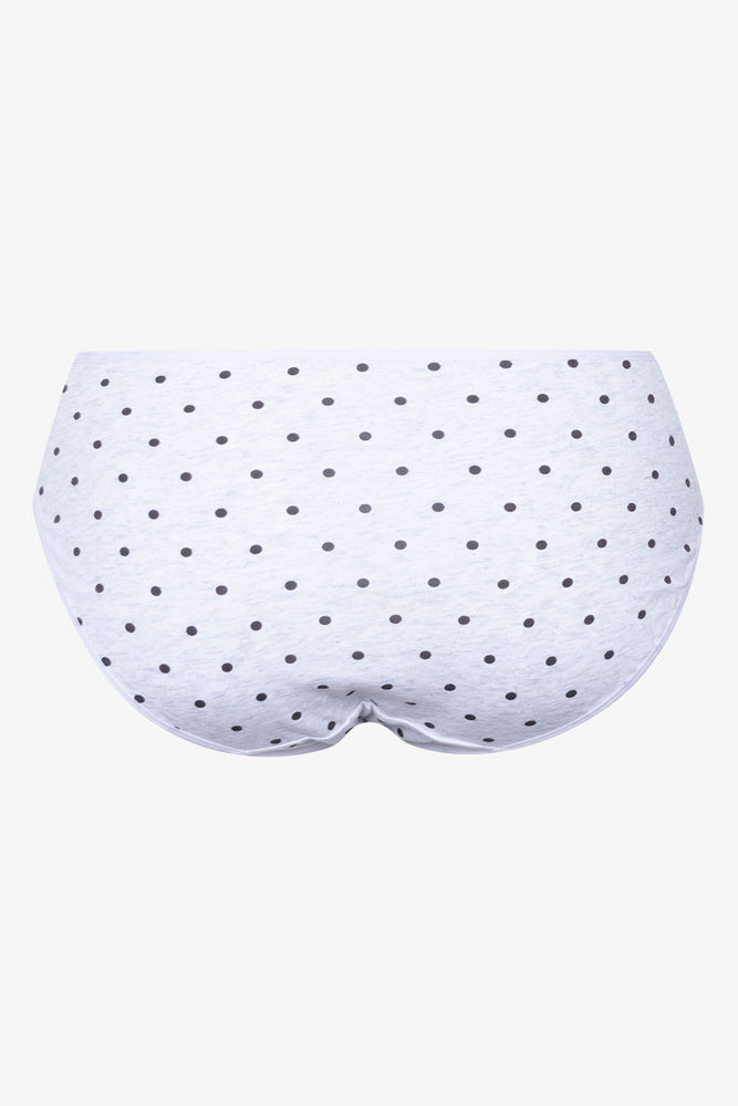 3 Pack Bikini Panties Grey, Pink And Black (4)