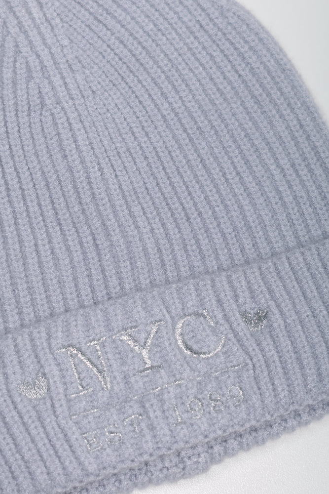 NYC Beanie Light Blue