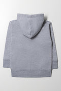 Zip Through Hooded Tracktop Grey (2)
