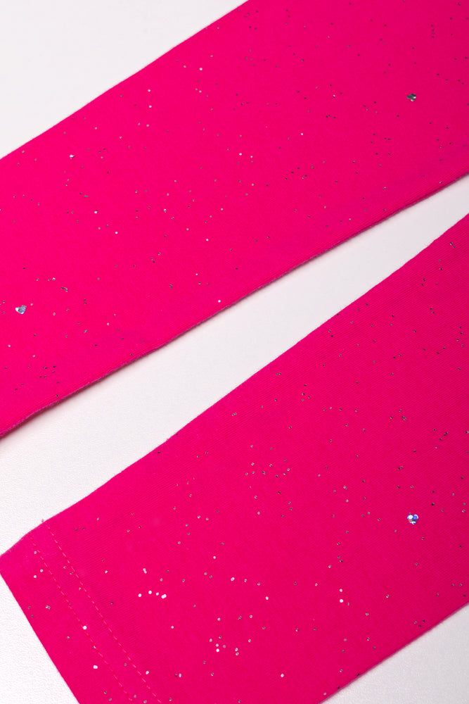 Glitter Leggings Pink