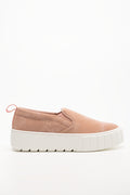 Platform Slip On Sneakers Pink (1)