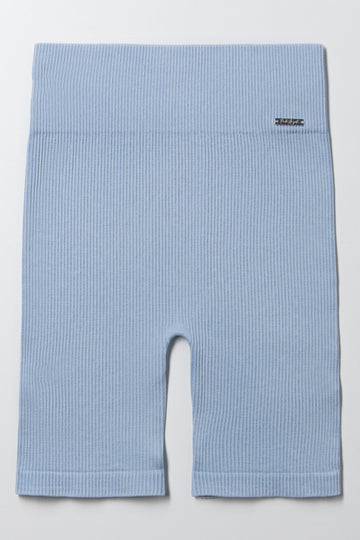 Seamless Cycle Shorts Blue