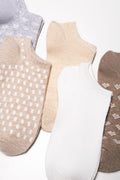 5 Pack Lowcut Socks Natural (1)