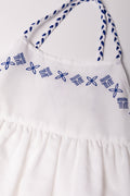 Strappy Dress White (1)