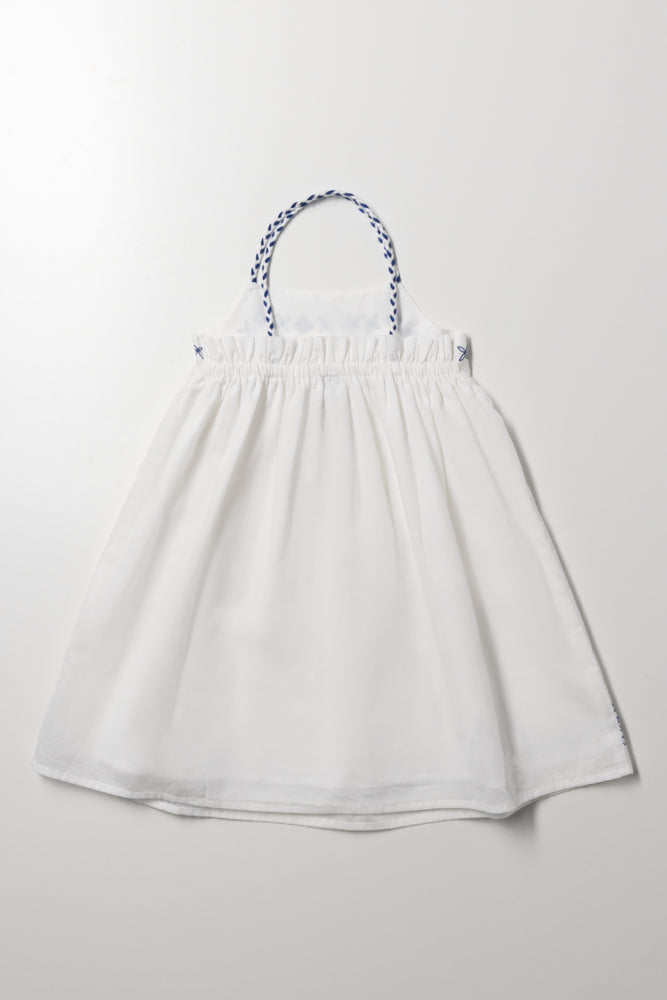 Strappy Dress White (2)