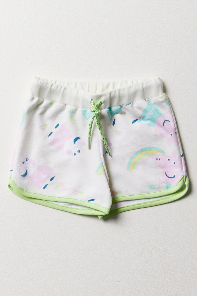 Peppa Pig Shorts White