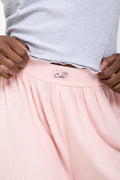 Rib Shorts Peach (3)