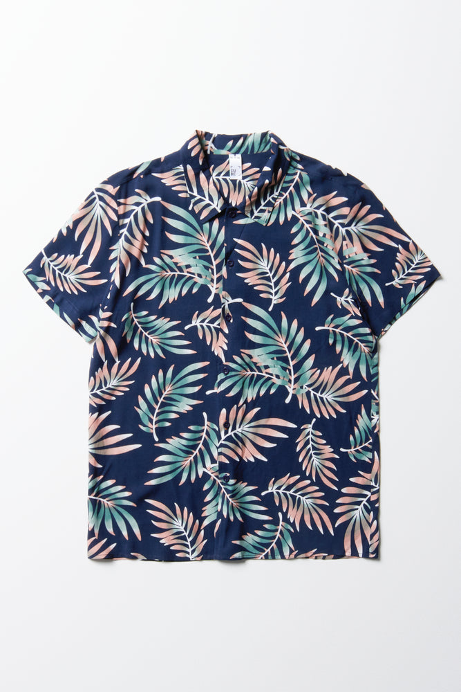 Short Sleeve Shirt Navy (4)