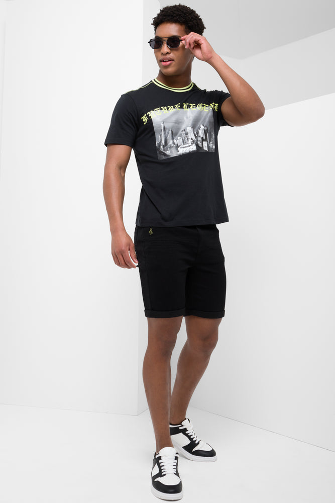 Relaxed Destination T-Shirt Black