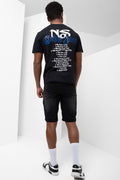 Nas Relaxed Short Sleeve T-Shirt Black (2)