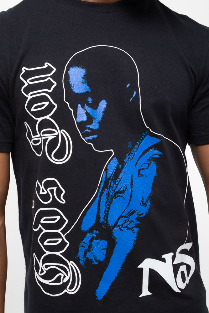 Nas Relaxed Short Sleeve T-Shirt Black (4)