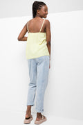 Strappy Cami T-Shirt Yellow (2)