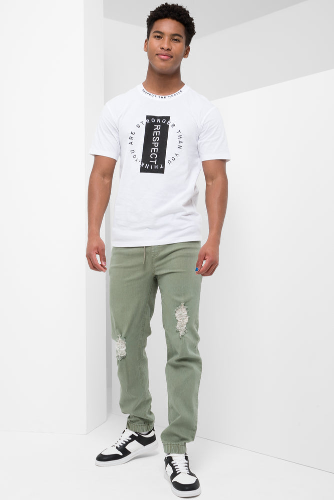 Relaxed Short Sleeve T-Shirt White