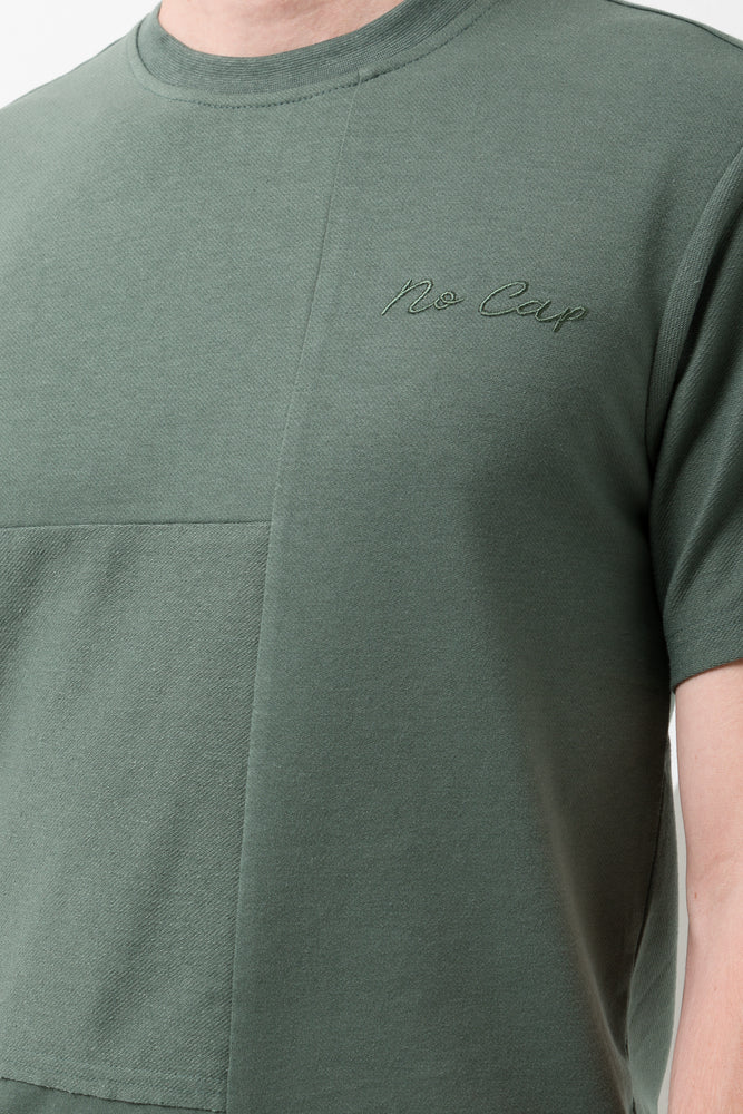 Crew Neck T-Shirt Green (3)