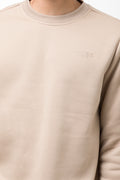 Crew Neck Tracktop Natural (3)
