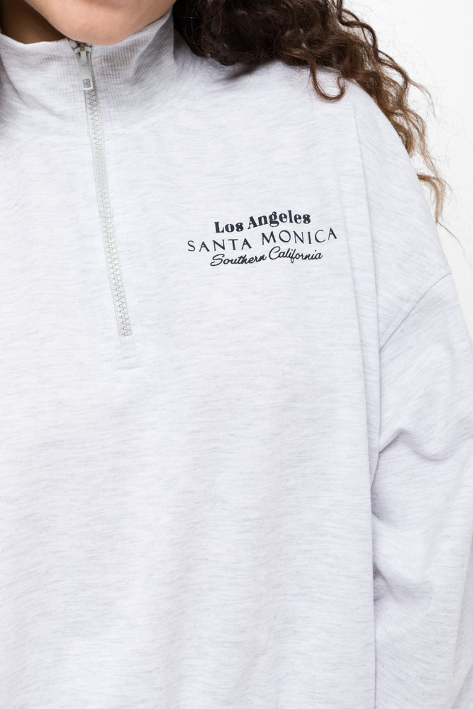Quarter Zip Tracktop Grey (3)