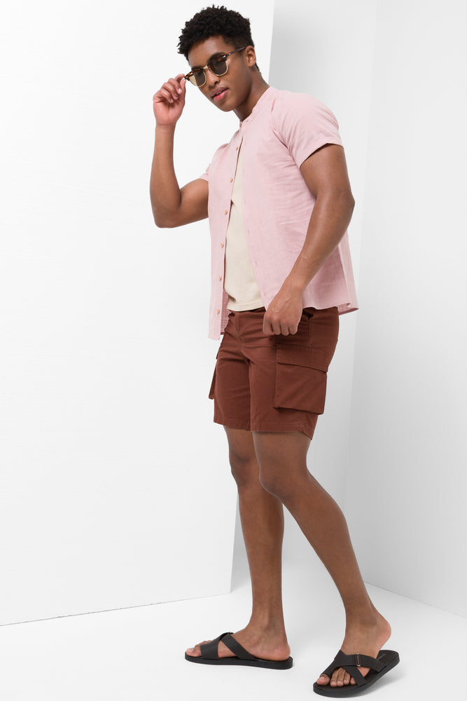 Short Sleeve Shirt Pink