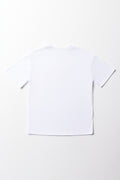 Oversized Short Sleeve T-Shirt White (2)