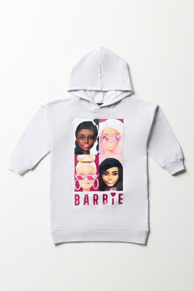 Barbie Fleece Dress Grey