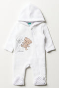 Bear Babygrow White