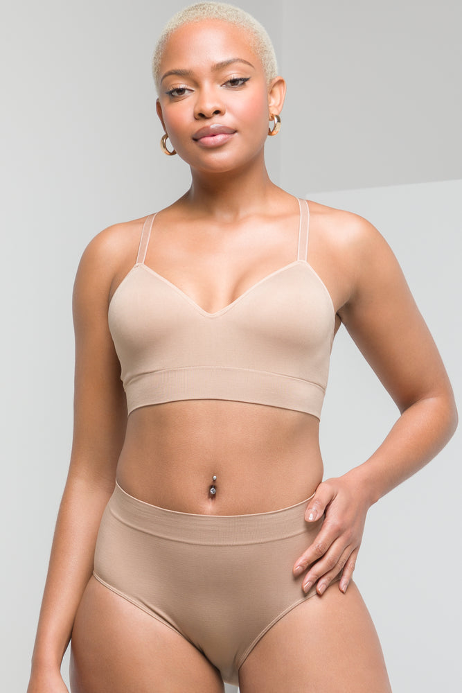 Seamfree Bralette Natural
