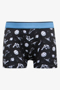 3 Pack Knit Boxers Navy And Grey (2)